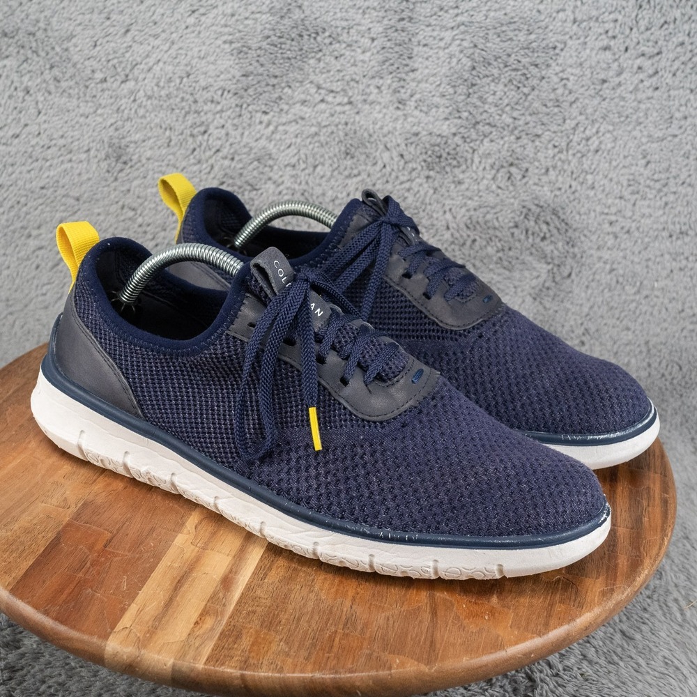 Cole Haan Men's‎ Generation ZeroGrand Oxford Marine Blue Sneakers Size 10.5